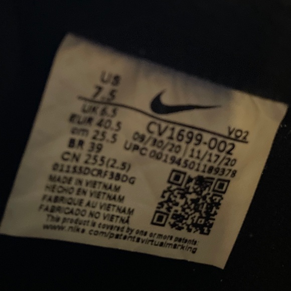 Nike Air Force 1 Low - Iridescent Pixel Swoosh Black - Picture 4 of 5